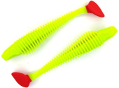 Силиконовая приманка FISHING STYLE CHECKMATE BIG 7,1"(180 мм) уп.2 шт.#122 Chartreuse