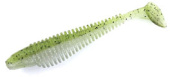 Силиконовая приманка FISHING STYLE CHECKMATE BIG 5,5"(140 мм) уп.3 шт.#050 Pearl Green