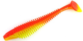 Силиконовая приманка FISHING STYLE CHECKMATE BIG 5,5"(140 мм) уп.3 шт.#038 Ripe Apple
