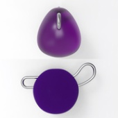 Груз «Капля- эксцентрик» –  1 грамм. (10 шт) ФИОЛЕТОВЫЙ