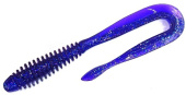 Силиконовая приманка FISHING STYLE HAPPY WORM 3"(75 мм) уп.8 шт.#123 Violet