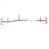 Стингеры Gurza-COMBI STINGER RIG DUO ST-36 № 2/0 Ruv (1шт/уп) L 16 Ø 0,63 test 32 kg 