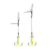 Стингеры Gurza-LEADER STINGER RIG ST-36 № 1 CHuv (2шт/уп) (L=9 и 12 сm)