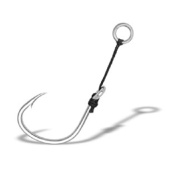 Крючки Gurza-ASSIST SINGLE HOOK JH-62 № 4/0 TIN (2шт/уп)