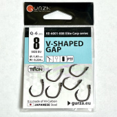 Крючки Gurza-V-SHAPED GAP № 8 PTF 5 шт