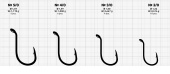 Крючки Gurza-BEAK BF Ring BN № 2/0 (10шт/уп)