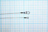 Поводок с застежкой Gurza-NITINOL LEADER FOR SPIN LURE 250 мм/0,30Ø 2 шт. х 10 (Test 9,8kg)