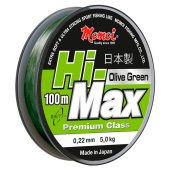 Леска Momoi Hi-Max Olive Green  0,35 мм, 13,0 кг, 100 м, оливковая (уп.5 шт)