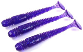 Силиконовая приманка FISHING STYLE TIOGA 2,5"(63 мм) уп.12 шт. #123 Violet
