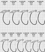 Крючки Gurza-Yoke Swim Bait (W) BN № 1/0 + 4.0г (3шт/уп)