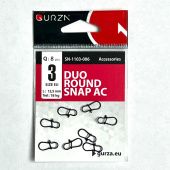 Застежки Gurza-DUO ROUND Snap AC № 3 (8шт/уп)