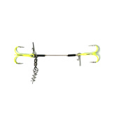 Стингеры Gurza-LOWER STINGER RIG DUO ST-36 №4 SHuv (1шт/уп) L 7 cm Ø 0,54 test 26 kg