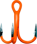 Крючки Gurza-Round treble hook ST-36 UV ORANG № 1/0 (3шт/уп)
