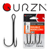 Крючки Gurza-Double Hook Long Shank BN №1 (4шт/уп)