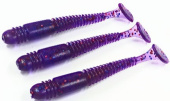 Силиконовая приманка FISHING STYLE TIOGA 4"(102 мм) уп.5 шт.#111 Deep purple